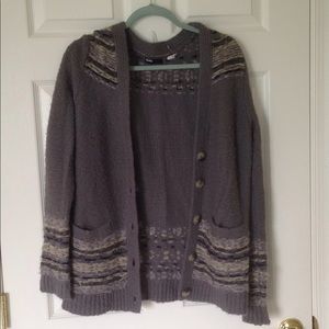 Urban Outfitters: Grunge Grey Cardigan